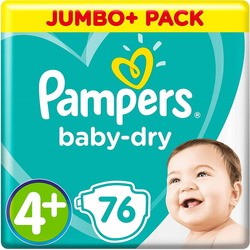 Подгузники (памперсы) Pampers Active Baby-Dry 4 Plus / 76 pcs