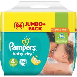 Подгузники (памперсы) Pampers Active Baby-Dry 4 / 86 pcs