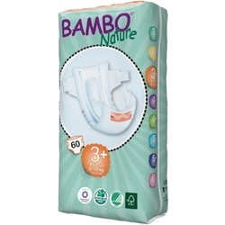 Подгузники (памперсы) Bambo Nature Diapers 3 Plus / 60 pcs