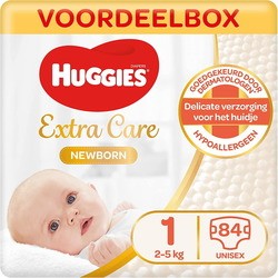 Подгузники (памперсы) Huggies Extra Care 1 / 84 pcs