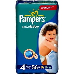 Подгузники (памперсы) Pampers Active Baby 4 Plus / 56 pcs
