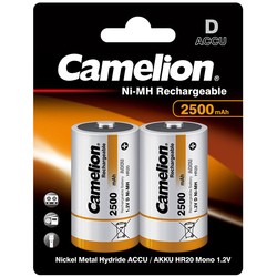 Аккумуляторы и батарейки Camelion 2xD 2500 mAh