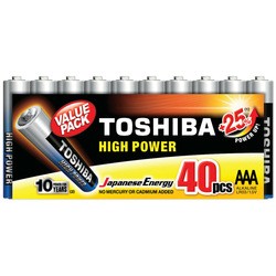 Аккумуляторы и батарейки Toshiba High Power 40xAAA