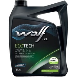 Моторные масла WOLF Ecotech 0W-16 FE 5L