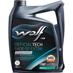 Моторные масла WOLF Officialtech 5W-30 SP Extra 5L