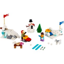 Конструкторы Lego Winter Snowball Fight 40424