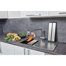 Кухонные мойки Schock Tia D-100 61055099 (графит)