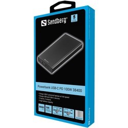 Powerbank Sandberg USB-C PD 100W 38400
