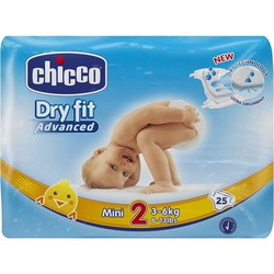 Подгузники (памперсы) Chicco Dry Fit 2 / 25 pcs