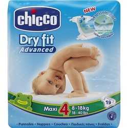 Подгузники (памперсы) Chicco Dry Fit 4 / 19 pcs