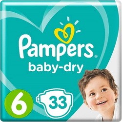 Подгузники (памперсы) Pampers Active Baby-Dry 6 / 33 pcs
