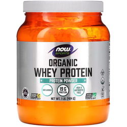 Протеины Now Organic Whey Protein 0.454 kg