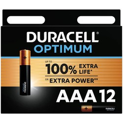 Аккумуляторы и батарейки Duracell Optimum 12xAAA