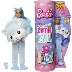 Куклы Barbie Cutie Reveal Husky Plush Costume HJL63