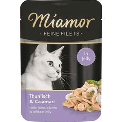 Корм для кошек Miamor Fine Fillets in Jelly Tuna/Calamari 0.1 kg