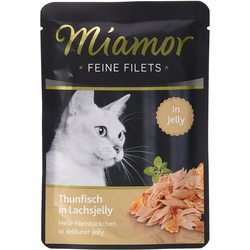 Корм для кошек Miamor Fine Fillets in Jelly Tuna/Salmon 0.1 kg