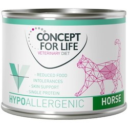 Корм для кошек Concept for Life Veterinary Diet Cat Canned Hypoallergenic Horse 1.2 kg