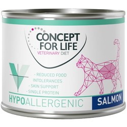 Корм для кошек Concept for Life Veterinary Diet Cat Canned Hypoallergenic Salmon 1.11 kg