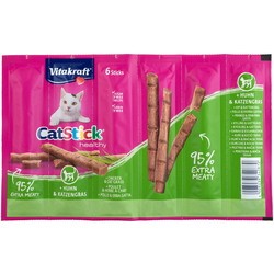 Корм для кошек Vitakraft Cat Stick Healthy Chicken/Grass 0.036 kg