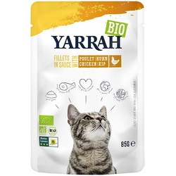 Корм для кошек Yarrah Organic Fillets with Chicken in Sauce 0.085 kg