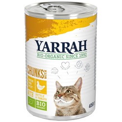 Корм для кошек Yarrah Organic Chunks with Chicken 0.405 kg