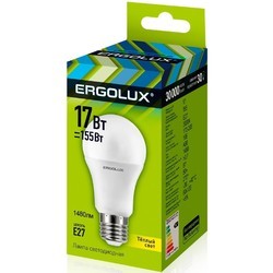 Лампочки Ergolux LED-A60-17W-E27-3K