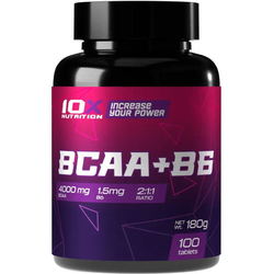 Аминокислоты 10X Nutrition BCAA + B6 100 tab