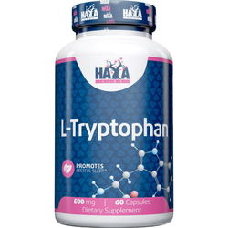 Аминокислоты Haya Labs L-Tryptophan 500 mg 60 cap