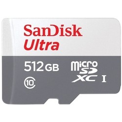 Карты памяти SanDisk Ultra microSDXC UHS-I Class 10 512Gb