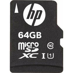 Карты памяти HP microSD U1 Class 10 + Adapter 64Gb
