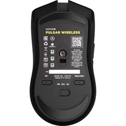 Мышки Hator Pulsar Wireless (черный)