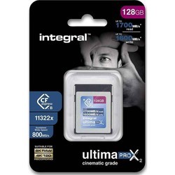 Карты памяти Integral UltimaPro X2 CFexpress Cinematic Type B 2.0 Card 2Tb