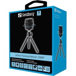 WEB-камеры Sandberg Motion Tracking Webcam 1080P