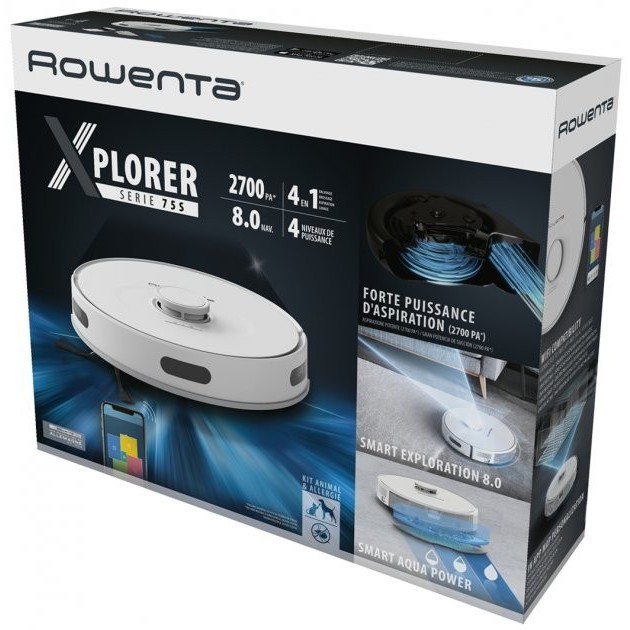 Робот-пылесос Rowenta x-plorer serie 75 s rr8567wh купить. X plorer serie 75 s rg8595wh