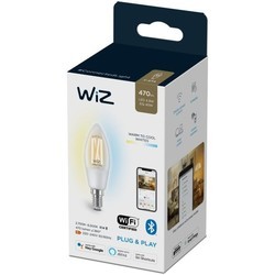 Лампочки WiZ C35 4.9W 2700-6500K E14