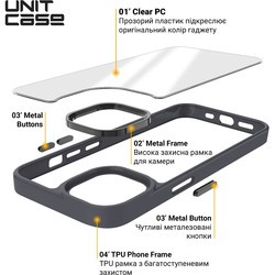 Чехлы для мобильных телефонов ArmorStandart Unit for iPhone 13 Pro (черный)