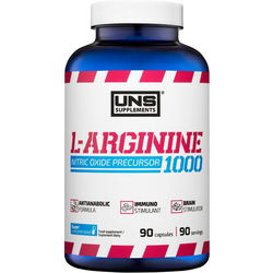 Аминокислоты UNS L-Arginine 1000 mg 90 cap