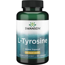 Аминокислоты Swanson L-Tyrosine 500 mg 100 cap