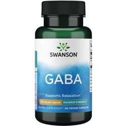 Аминокислоты Swanson GABA 750 mg 60 cap