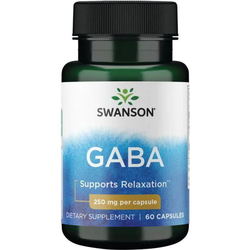 Аминокислоты Swanson GABA 250 mg 60 cap