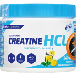 Креатин 6Pak Nutrition Creatine HCL 240 g