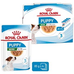 Корм для собак Royal Canin Puppy Mini Chunks Gravy Pouch 4 pcs