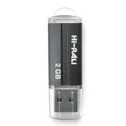 USB-флешки Hi-Rali Corsair Series 2.0 2Gb (серый)