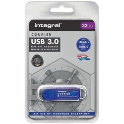 USB-флешки Integral Courier FIPS 197 Encrypted USB 3.0 64Gb