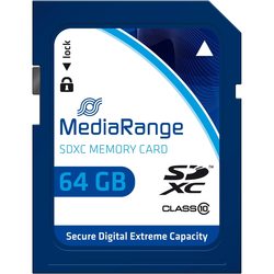 Карты памяти MediaRange SDXC Class 10 64Gb