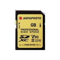 Карты памяти Agfa Professional High Speed SDXC U3 V90 128Gb