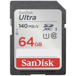 Карты памяти SanDisk Ultra SDXC UHS-I 140MB/s Class 10 64Gb