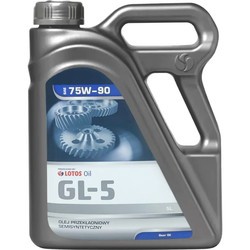 Трансмиссионные масла Lotos Semisyntetic Gear Oil GL-5 75W-90 5L