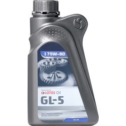 Трансмиссионные масла Lotos Semisyntetic Gear Oil GL-5 75W-90 1L