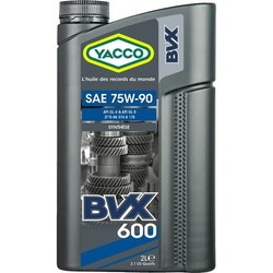 Трансмиссионные масла Yacco BVX 600 75W-90 2L